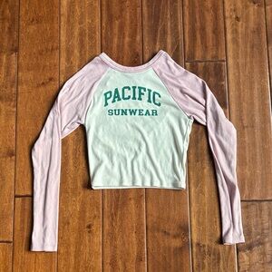PacSun Pacific Sunwear Arch long sleeve T-shirt